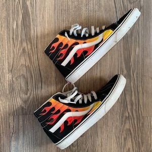Vans flame